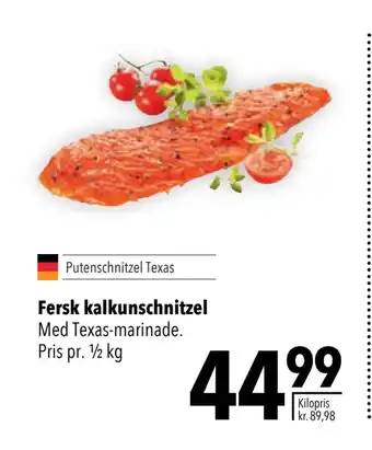 Citti Fersk kalkunschnitzel tilbud
