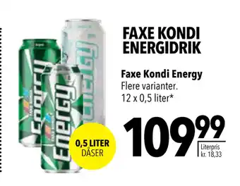 Citti Faxe Kondi Energy tilbud