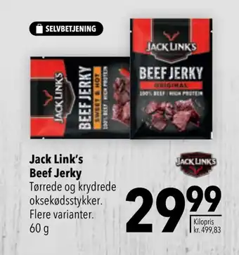 Citti Jack Link’s Beef Jerky tilbud