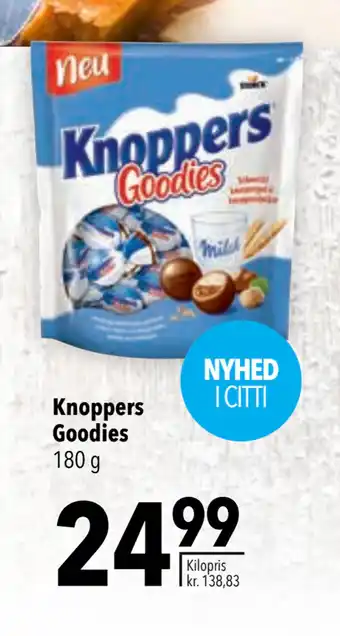 Citti Knoppers Goodies tilbud