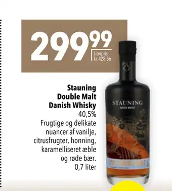 Citti Stauning Double Malt Danish Whisky tilbud