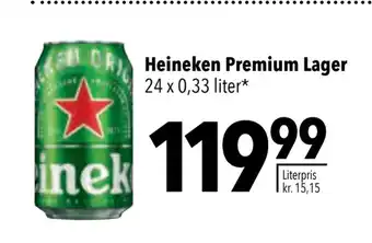 Citti Heineken Premium Lager tilbud