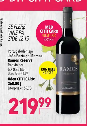 Citti João Portugal Ramos Ramos Reserva tilbud