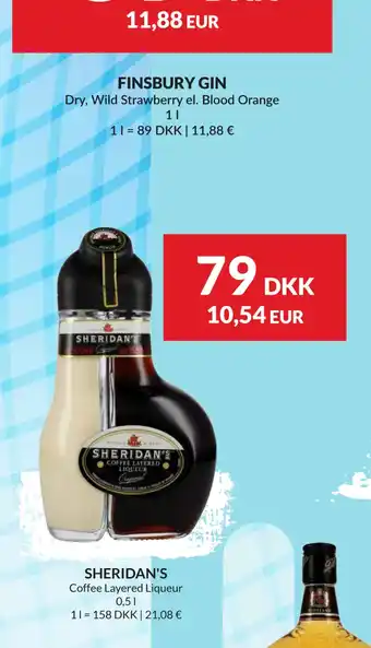 Nielsen's Discount FINSBURY GIN tilbud