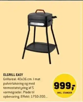 XL-BYG ELGRILL EASY tilbud