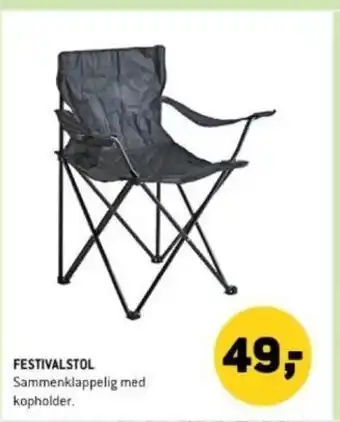 XL-BYG FESTIVALSTOL tilbud