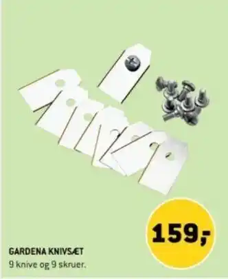 XL-BYG GARDENA KNIVSÆT tilbud