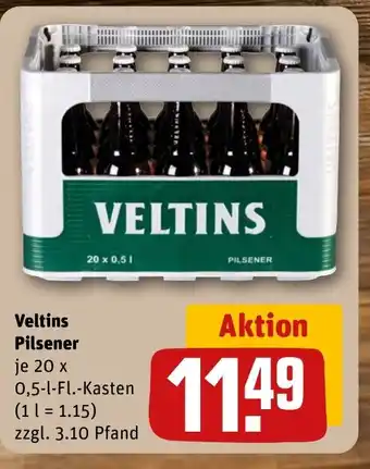 REWE DE Veltins Pilsener tilbud