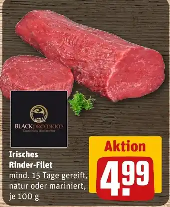 REWE DE Irisches Rinder-Filet tilbud