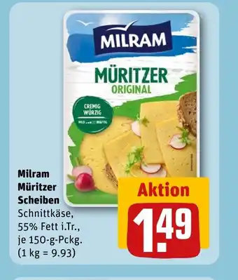 REWE Milram Müritzer Scheiben tilbud