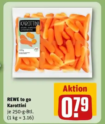 REWE DE REWE to go Karottini tilbud
