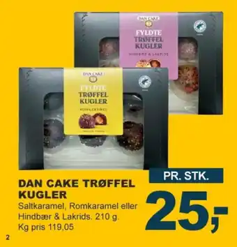 DAN CAKE TRØFFEL KUGLER