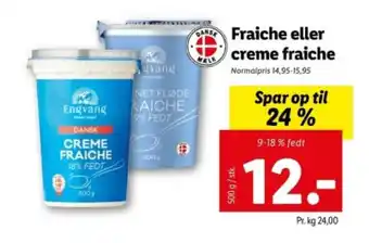 Lidl Fraiche eller creme fraiche tilbud