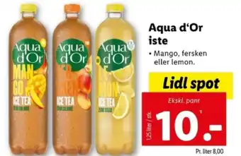 Lidl Aqua d'Or iste tilbud