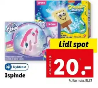 Lidl Ispinde tilbud