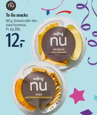 Føtex To Go snacks tilbud