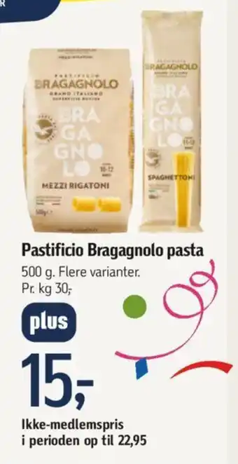 Føtex Pastificio Bragagnolo pasta tilbud