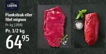 Føtex Flanksteak eller filet mignon tilbud