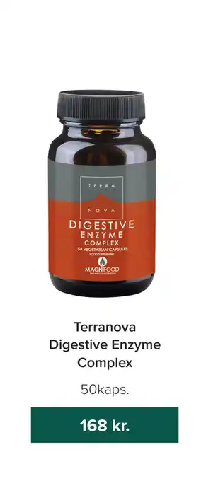 Helsemin Terranova Digestive Enzyme Complex tilbud