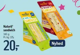 Føtex Naturli' sandwich tilbud