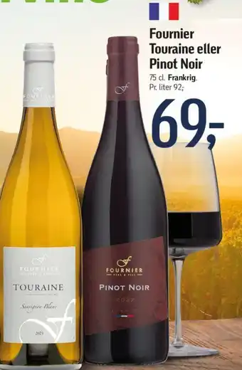 Føtex Fournier Touraine eller Pinot Noir tilbud