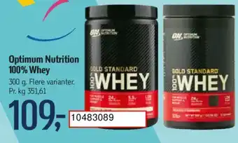 Føtex Optimum Nutrition 100% Whey tilbud