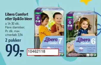 Føtex Libero Comfort eller Up&Go bleer tilbud