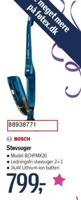 Føtex BOSCH Støvsuger tilbud