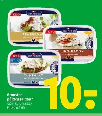 Coop 365 Graasten pålægssalater tilbud