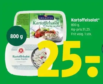 Coop 365 Kartoffelsalat tilbud