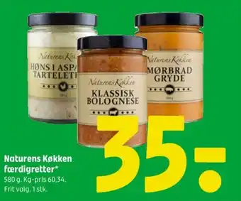 Coop 365 Naturens Køkken færdigretter tilbud