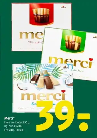 Coop 365 Merci tilbud