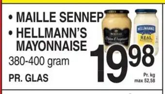 ABC Lavpris MAILLE SENNEP, HELLMANN'S MAYONNAISE tilbud