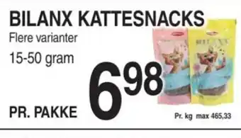 BILANX KATTESNACKS