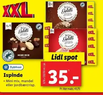 Lidl Ispinde tilbud