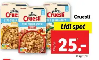 Lidl Cruesli tilbud