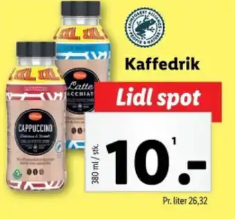 Lidl Kaffedrik tilbud