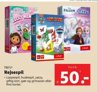 Lidl Rejsespil tilbud