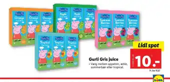 Lidl Gurli Gris juice tilbud