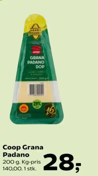 Kvickly Coop Grana Padano tilbud