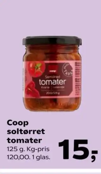 Kvickly Coop soltørret tomater tilbud