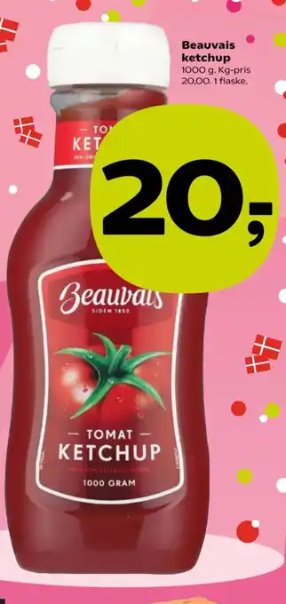 Kvickly Beauvais ketchup tilbud