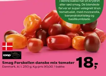 Kvickly Smag Forskellen danske mix tomater tilbud