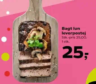 Kvickly Bagt lun leverpostej tilbud