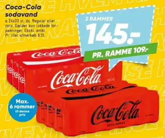 Bilka Coca-Cola sodavand tilbud