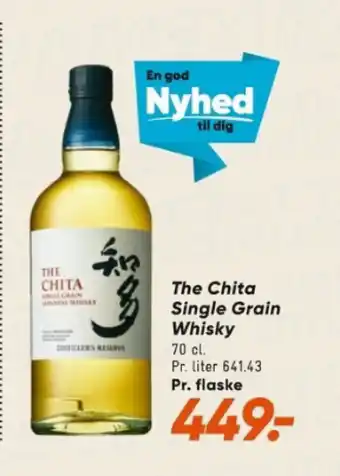 Bilka The Chita Single Grain Whisky tilbud