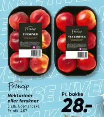 Bilka Nektariner eller ferskner tilbud