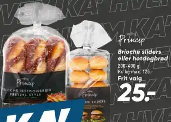 Bilka Brioche sliders eller hotdogbrød tilbud