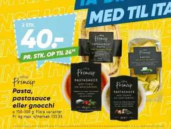 Bilka Pasta, pastasauce eller gnocchi tilbud