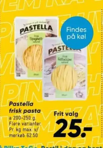 Bilka Pastella frisk pasta tilbud